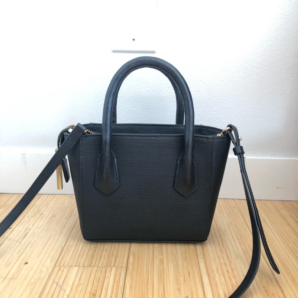 Dagne Dover Black Onyx Petite/Tiny Tote